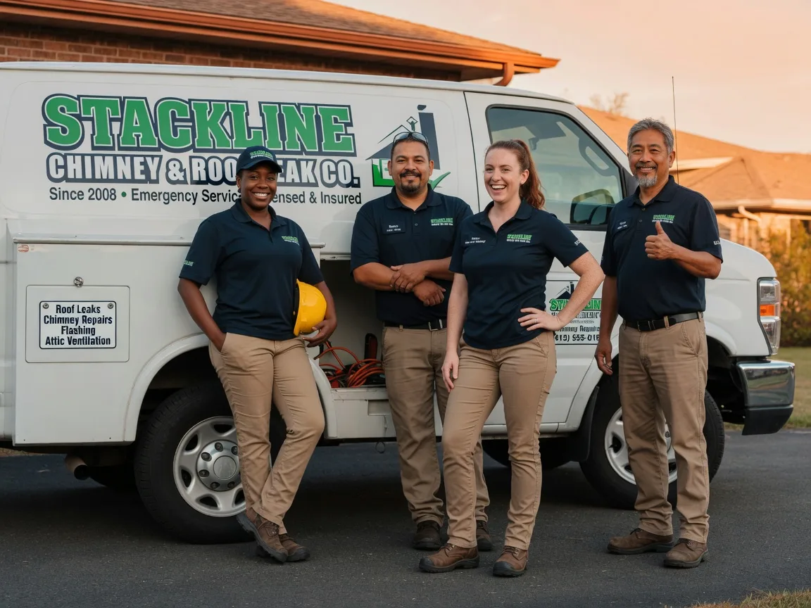 Chimney flashing repair company in Woodbridge, CA
